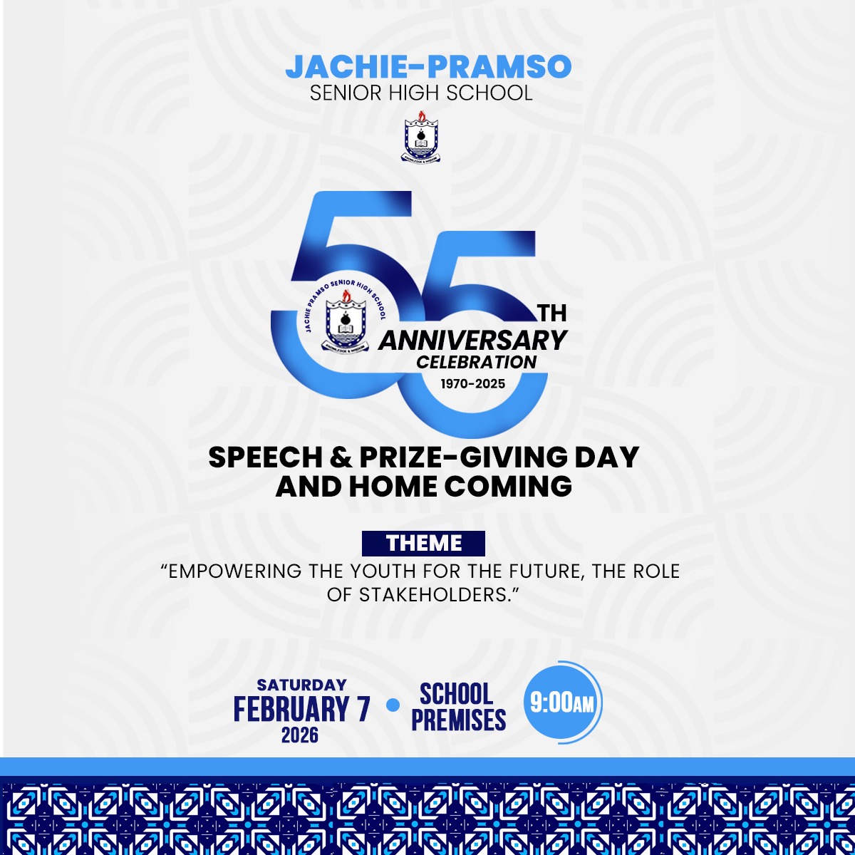  55th Anniversary Speech & Prize-Giving Day and Homecoming cover image